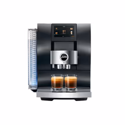 JURA Z10 (EA), Machine à expresso, 2,4 L, Café en grains, Café moulu, Broyeur intégré, 1450 W, Aluminium, Noir