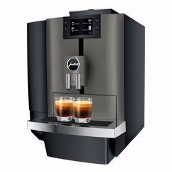 JURA X4, Machine à expresso, 5 L, Café en grains, Café moulu, Broyeur intégré, 1450 W, Noir, Acier inoxydable