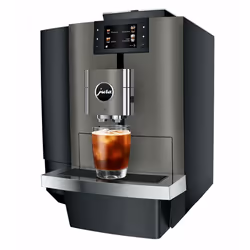 JURA X10, Machine à expresso, 5 L, Café en grains, Café moulu, Broyeur intégré, 1450 W, Noir, Acier inoxydable