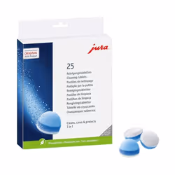 JURA 25045, Tablette de nettoyage, Jura, 25 pièce(s), GHS07 : Nocivité, Avertissement, H315: Causes skin irritation, H319 : P ...