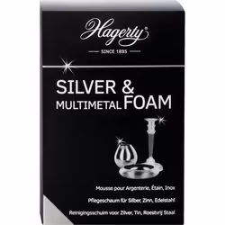 Hagerty - Silver Foam - 150 ml - Mousse dentretien pour argent  plaqué argent étain et articles en acier inoxydable