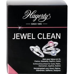 Hagerty Jewel Clean Bain nettoyant pour  l’or le platine les pierres précieuses - 170 ml - Panier brosse inclus