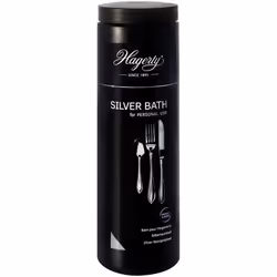 Hagerty Silver Bath Bain dimmersion pour largenterie - couverts ou en métal argenté - 580 ml - Panier inclus