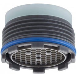 Neoperl - Aérateur intégré, caché, honeycomb pca mâle, 18.5x100 avec clé, 7L/min