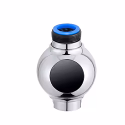 Diaqua 70615198, Aérateur de robinet, Métal, Argent, M22x1 / M24x1, Rond, 360°