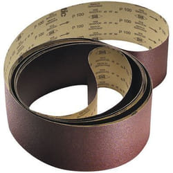 Bande papier abrasif bois longue 1919 - SIA - 120mm - Grain 60 - Lot de 10