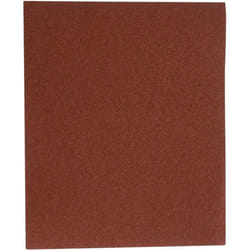 Papier abrasif corindon - 230 x 280 mm - Grain 120 - Support toile - SIA Abrasives