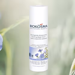 BIOKOSMA Crème apaisante pour le corps LIN DES ALPES BIO – AVOINE BIO 200 ml, Crème, Femmes, Anti-dessèchement, Anti-irritati ...