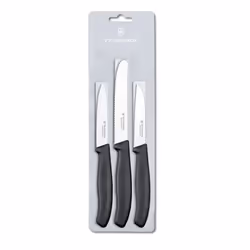 Victorinox VX671133, Jeu de couteaux, Plastique, Noir, 8 cm, 8 cm, 11 cm