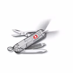 Victorinox Signature Lite, Couteau à joint coulissant, Couteau multi-fonctions, Synthétique ABS, 12 mm, 24 g