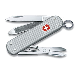 Victorinox Taschenmesser Classic Alox, Nagelfeile, Schraubendreher, Ring, Klinge, Schere, Couteau multi-fonctions