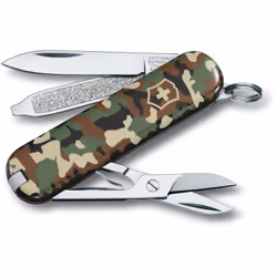 Petit couteau de poche Victorinox Classic SD, possède 7 fonctions, avec ciseaux et lime à ongles avec tournevis, différentes  ...