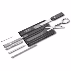 Victorinox SwissCard Classic Noir, Transparent Synthétique ABS