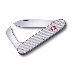 Victorinox SWISS ARMY 2, Couteau à joint coulissant, Couteau multi-fonctions, Métallique, 2 outils