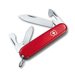 Victorinox Recruit Couteau multi-fonctions Rouge, Acier inoxydable