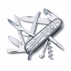 Victorinox Huntsman, Couteau à joint coulissant, Couteau multi-fonctions, Pointe centrale, Acier inoxydable, Synthétique ABS, ...