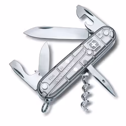 Victorinox Spartan SilverTech, Couteau à joint coulissant, Couteau multi-fonctions, 15 mm