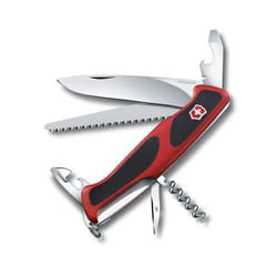 Victorinox Ranger Grip 55 Couteau multi-fonctions Noir, Métallique, Rouge