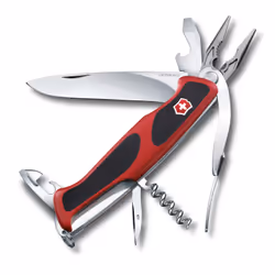 Victorinox RangerGrip 74, Couteau à lame verrouillable, Couteau multi-fonctions, 28 mm, 231 g