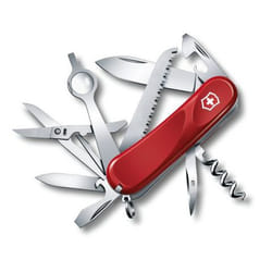 Victorinox Evolution 23 Couteau multi-fonctions Rouge, Acier inoxydable