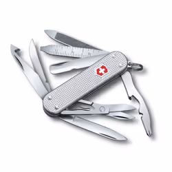 Victorinox MiniChamp Alox, Couteau à joint coulissant, Couteau multi-fonctions, 10 mm, 40 g
