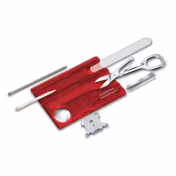 Victorinox 0.7240.T instrument de manucure / pédicure Régler Polyuréthane thermoplastique (TPU), Acrylonitrile-Butadiène-Styrène (ABS) Rouge