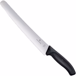 Code du fabricant : 6.8633.26B Le couteau de la série SWISS CLASSIC de Victorinox possède une lame dentelée en acier inoxydab ...