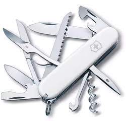 Couteau suisse Victorinox Huntsman, comprend des ciseaux et une scie à bois, 15 fonctions, pour le camping, variouscolors dis ...