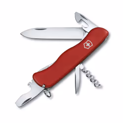 Victorinox Picknicker, Couteau à lame verrouillable, Couteau multi-fonctions, Poignard, Polyamide, Rouge, Acier inoxydable, 1 ...