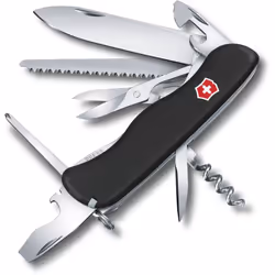 Couteau suisse Victorinox Outrider, avec 14 fonctions, avec tournevis Philips + ciseaux, 158 gr, longueur 111 mm, choisir noi ...