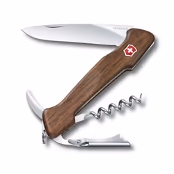 Victorinox Wine Master, Couteau à lame verrouillable, Couteau multi-fonctions, Pointe coupante, Bois, Bois, 6 outils