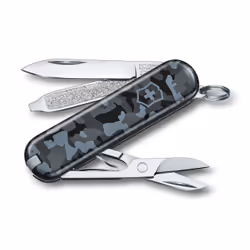 Victorinox Classic SD, Couteau à joint coulissant, Couteau multi-fonctions, Pointe coupante, Cellidor, Synthétique ABS, Camou ...