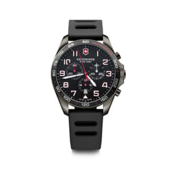 Victorinox FieldForce Sport Chrono Montre bracelet Mâle Quartz métallique foncé