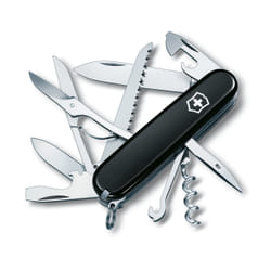 Victorinox Huntsman Couteau multi-fonctions Noir, Acier inoxydable