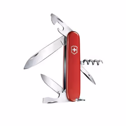 Victorinox Spartan, Couteau à joint coulissant, Couteau multi-fonctions, Cellidor, Synthétique ABS, Rouge, Acier inoxydable, ...