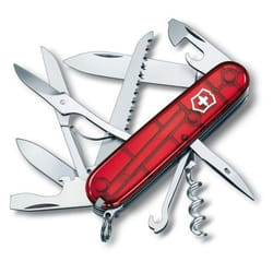 Victorinox Huntsman Couteau multi-fonctions Rouge, Acier inoxydable