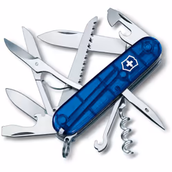 Couteau suisse Victorinox Huntsman, comprend des ciseaux et une scie à bois, 15 fonctions, pour le camping, variouscolors dis ...