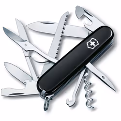 Couteau suisse Victorinox Huntsman, comprend des ciseaux et une scie à bois, 15 fonctions, pour le camping, variouscolors dis ...