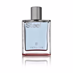Victorinox Steel, Hommes, 100 ml, Flacon non réutilisable, Red berry, Violette (feuille), Lichen, Fir