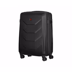 Wenger/SwissGear Prymo Medium, Valise, Casque à coque dure, Noir, Moyen, 4 roue(s), Roulette