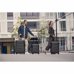 Wenger/SwissGear Prymo Large Valise Casque à coque dure Noir 93 L ABS, Polycarbonate (PC)