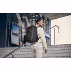 Wenger/SwissGear Meteor sac à dos Sac à dos normal Noir Polyester, Polyvinyl chloride (PVC), Polyéthylène téréphtalate recyclé (rPET) - Vue supplémentaire 13