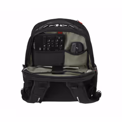 Wenger/SwissGear Cosmic sac à dos Sac à dos normal Noir Polyester, Polyvinyl chloride (PVC), Polyéthylène téréphtalate recyclé (rPET) - Vue supplémentaire 4