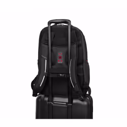 Wenger/SwissGear Cosmic sac à dos Sac à dos normal Noir Polyester, Polyvinyl chloride (PVC), Polyéthylène téréphtalate recyclé (rPET) - Vue supplémentaire 5