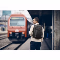 Wenger/SwissGear Cosmic sac à dos Sac à dos normal Noir Polyester, Polyvinyl chloride (PVC), Polyéthylène téréphtalate recyclé (rPET) - Vue supplémentaire 9