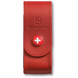 VictorinoxVictorinox Pochette de ceinture en cuir, rouge, 35 gr, 100 x 35 mm, 4.0520.1B1 avec les caractéristiques suivantes  ...
