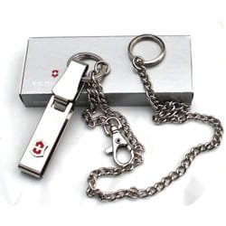 Victorinox - Mousqueton chaîne métallique porte-clés Multiclip .4.1860