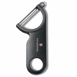 Victorinox VX760733, Fruits et légumes, Eplucheur en Y, Acier inoxydable, Noir, Acier inoxydable, Plastique