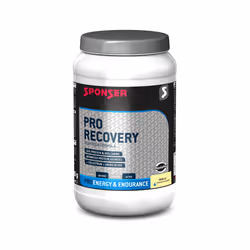 Sponser Sport Food Pro Recovery, Vanille, Poudre, Protéine de caséine, Protéines d'œuf, Isolation de la protéine de lactoséru ...