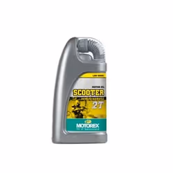 Motorex Scooter 2T, 1 L, Moto, Vert, Argent, Jaune